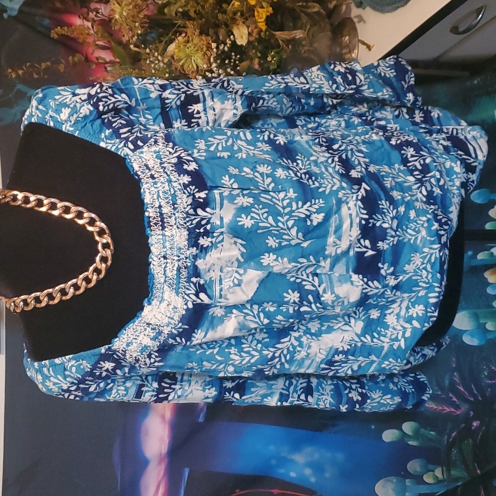 2x shirt blue